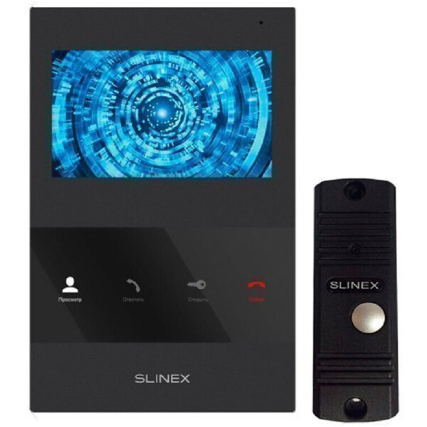

Комплект видеодомофона Slinex SQ-04M + ML-16HR Black