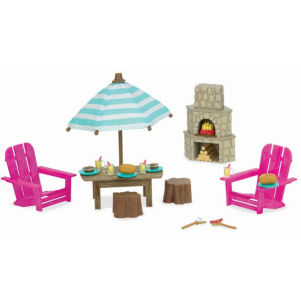 

Игровой набор LIL WOODZEEZ Терраса и камин (6170Z)