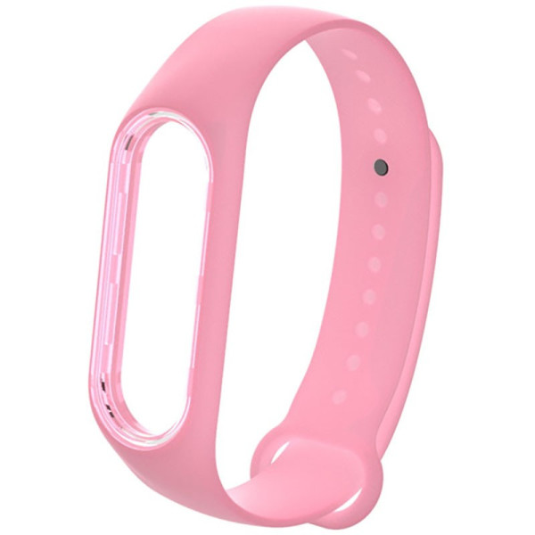 

Ремешок UWatch Luminous Silicone Band For Mi Band 3 Bright Pink