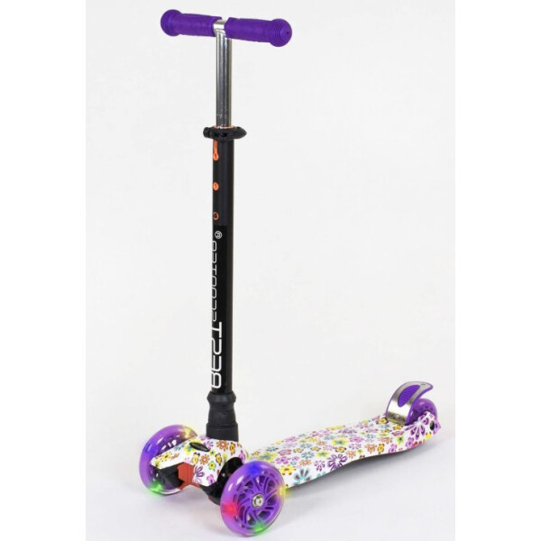 

Самокат Scooter Maxi S779 Фиолетовый цветочек