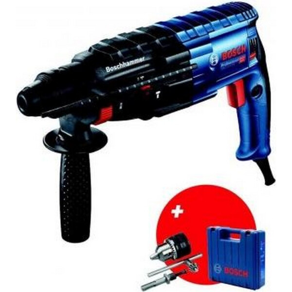 

Перфоратор Bosch Professional GBH 2-24 DRE + Ключевой патрон в кейсе (0611272104)