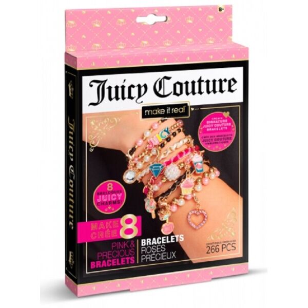 

Мининабор для создания шарм-браслетов Make it Real Juicy Couture Розовый звездопад (MR4432)