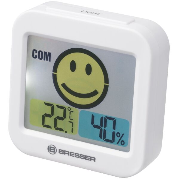 

Термометр-гигрометр Bresser Smile Whit (7007450GYE000) (928631)