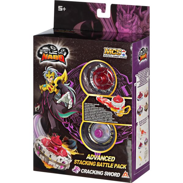 

Волчок Auldey Infinity Nado V серия Advanced Edition Cracking Sword Быстрый Меч