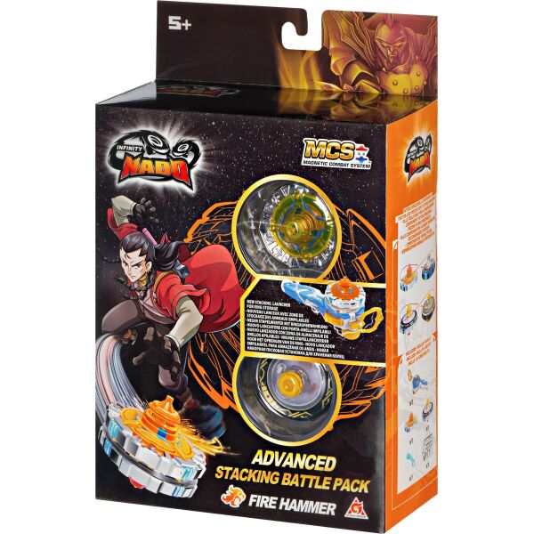 

Волчок Auldey Infinity Nado V серия Advanced Edition Fire Hamme Огненный Молот