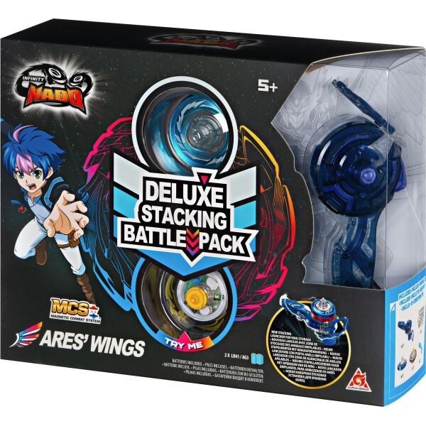 

Волчок Auldey Infinity Nado V серия Deluxe Edition Ares' Wings Крылья Ареса