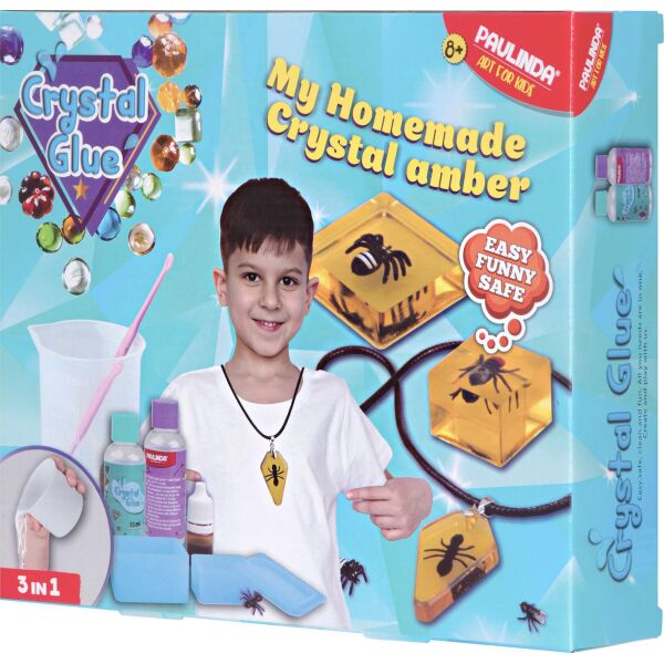 

Набор для творчества Paulinda Crystal glue DIY "Кулоны 3 в 1"