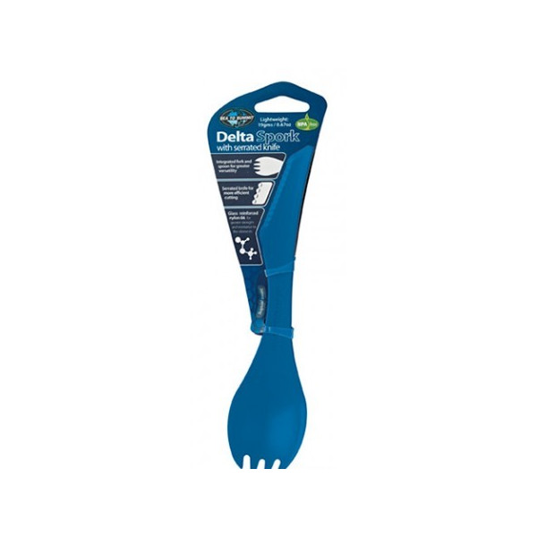 

Наборы столовых приборов Sea To Summit Delta Spork Blue Ложка-Вилка