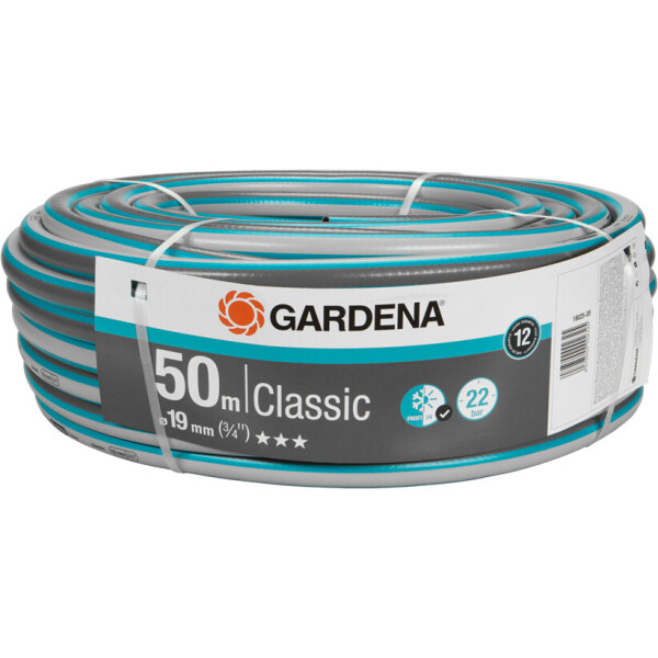 

Шланг садовый для полива Gardena Classic Ø19 мм (3/4") 50 м (18025-20)