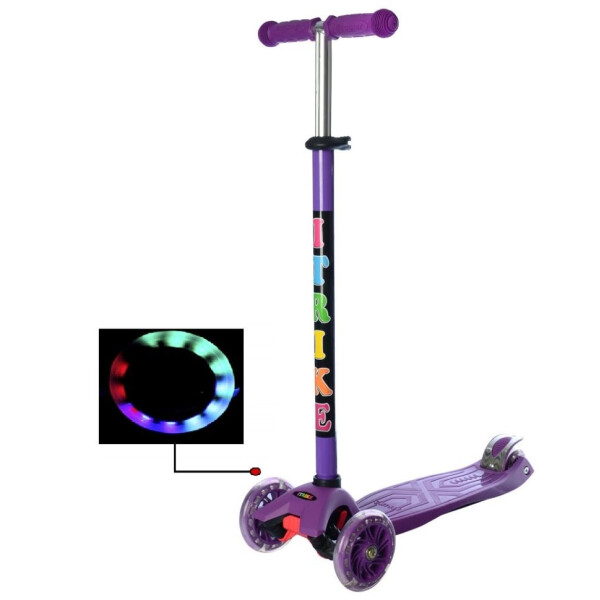 

Самокат iTrike Maxi JR 3-003-A фиолетовый