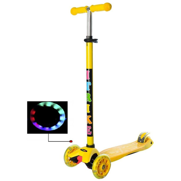 

Самокат iTrike Maxi JR 3-003-A желтый