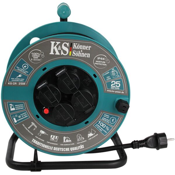 

Удлинитель на катушке Könner&Söhnen KS CR-25M
