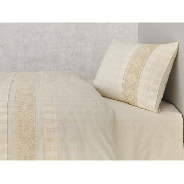 

Комплект постельного белья Buldans - Nazende cream крем king size (svt-2000022272117)