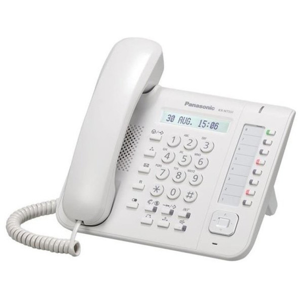 

Проводной телефон Panasonic KX-NT551RU White