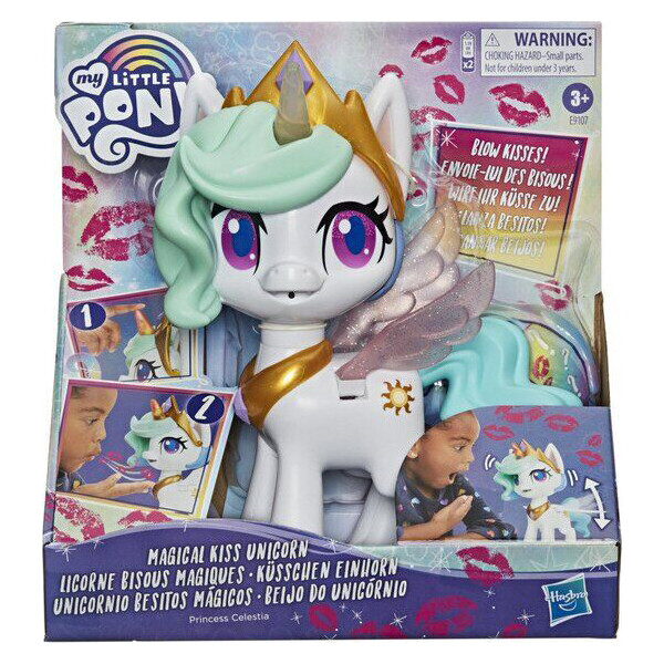 

Интерактивная игрушка Hasbro My Little Pony Волшебный поцелуй Принцесса Силестия с сюрпризами (E9107)