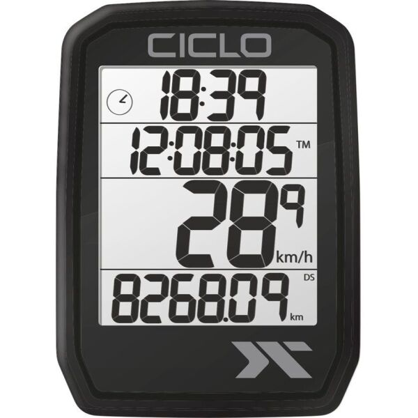 

Велокомпьютер беспроводной Ciclo Protos 205 Black 10152050