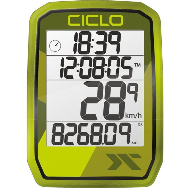 

Велокомпьютер беспроводной Ciclo Protos 205 Green 10152053