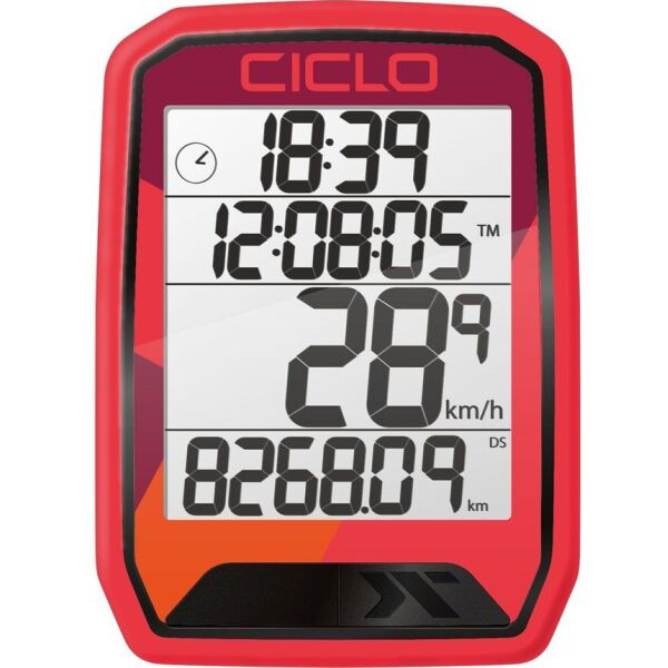 

Велокомпьютер беспроводной Ciclo Protos 213 Red 10152132