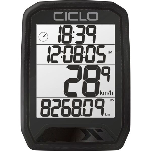 

Велокомпьютер проводной Ciclo Protos 113 Black 10151130