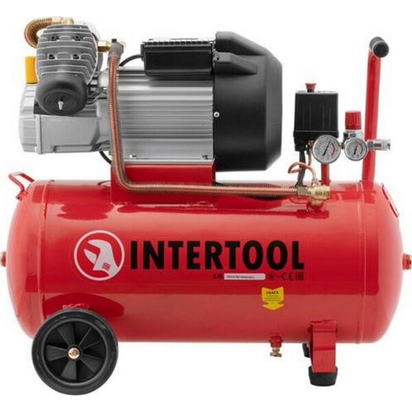 

Компрессор поршневой 2-х цилиндровый INTERTOOL PT-0007