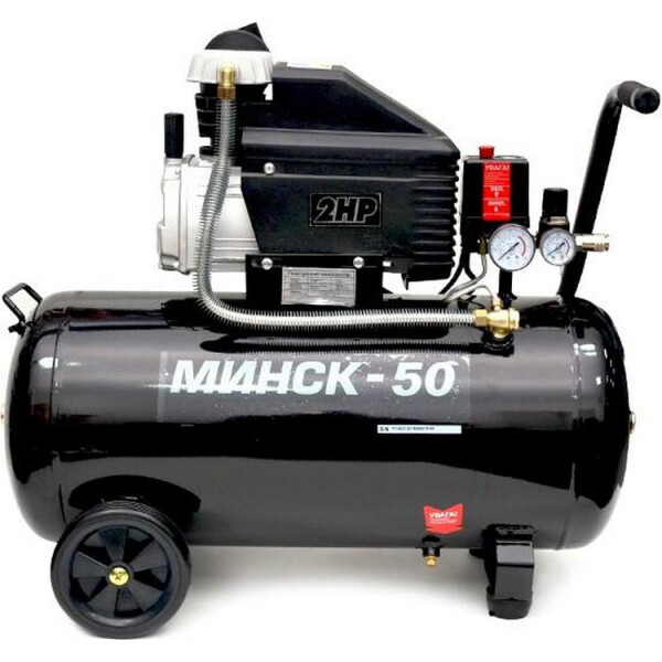 

Компрессор Минск-50, 2.0 HP, 1.5кВт, 220В, 8атм, 205л/мин INTERTOOL PT-0021