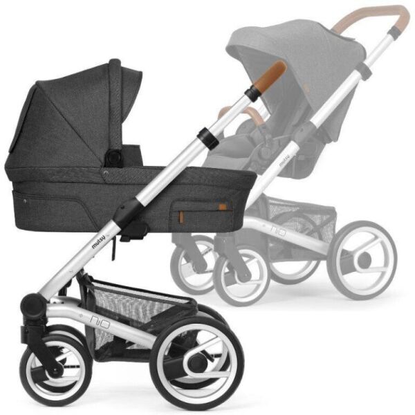 

Детская коляска универсальная 2в1 Mutsy NIO North Grey / NIO Cognac Grip Standart (COTNIONGREY-SEATNIONGREY-NIO20COGRS)