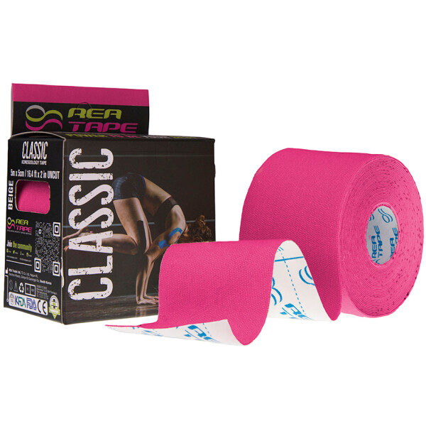 

Кинезиотейп REA TAPE Classic, розовый