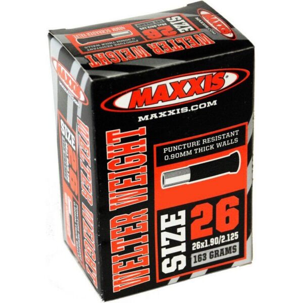 

Камера 26x1.90/2.125 Maxxis Welter Weight, AV 35mm, в коробке