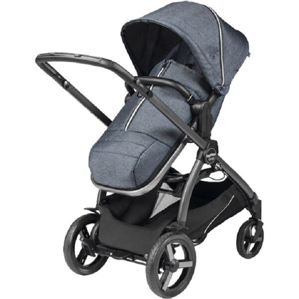 

Коляска прогулочная Peg-Perego Ypsi Combo Luxe Mirage (серо-синяя) (IPMS270000BA71)