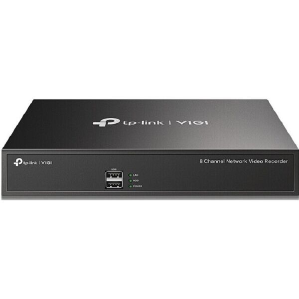 

IP-Видеорегистратор TP-LINK VIGI NVR1008 8 каналов, 2xUSB, H264+, 1xHDD, до 10 ТБ (VIGI-NVR1008)