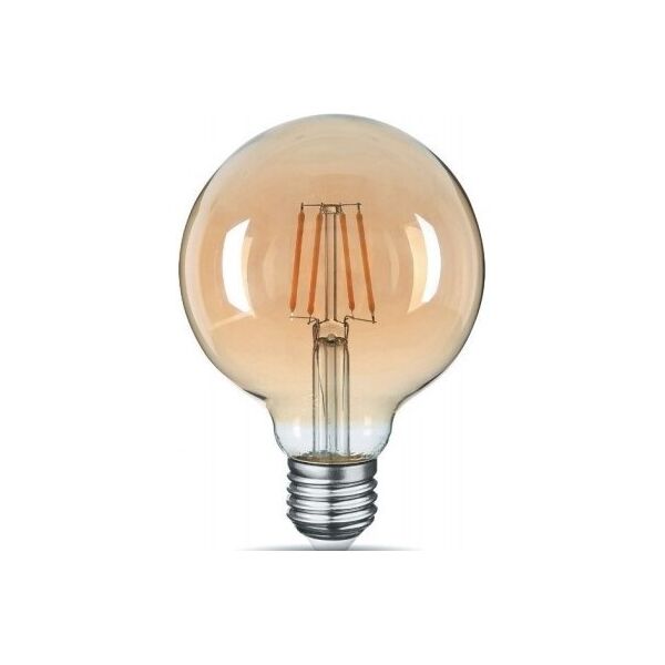 

LED лампа TITANUM Filament G95 6W E27 2200K бронза (TLFG9506272A)