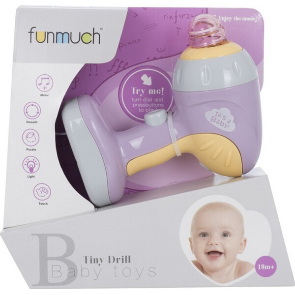 

Дрель FUNMUCH со световыми эффектами (FM777-8)