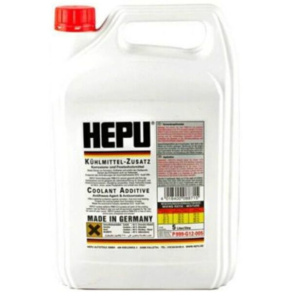 

Антифриз HEPU P999 G12 (красный) 5л