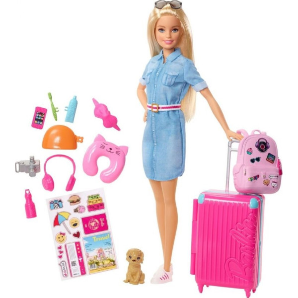

Кукла Mattel Barbie Путешествия (FWV25)