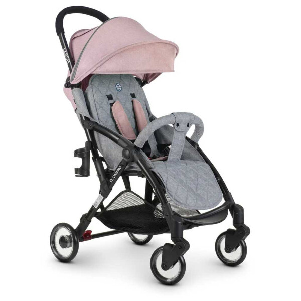 

Детская коляска прогулочная El Camino Wish ME 1058 (pink grey)