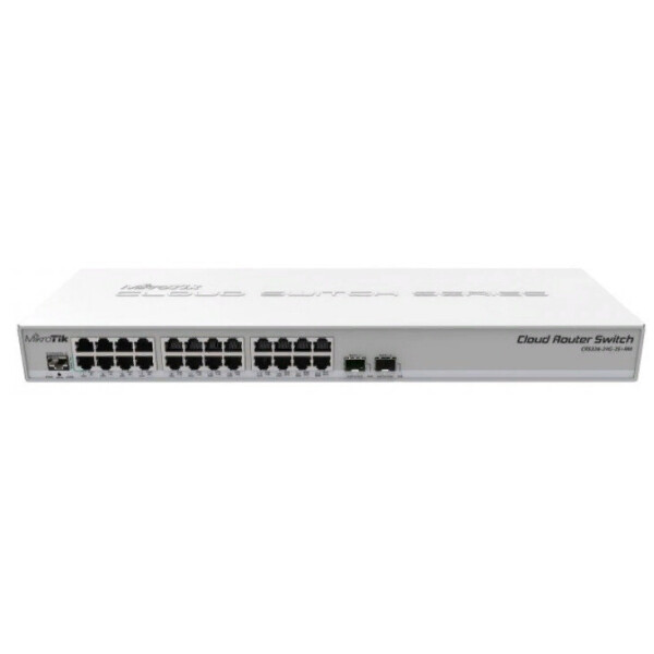 

Коммутатор MikroTik CRS326-24G-2S+RM (24x1G, 2xSFP+, L3)