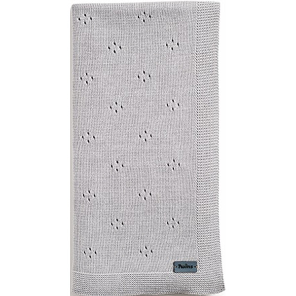 

Плед Twins 80×80 Air Gray
