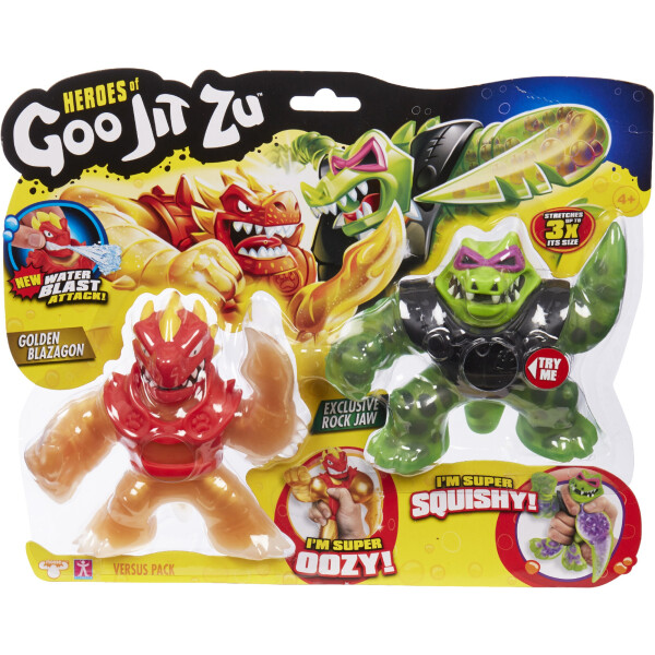 

Игровой набор GooJitZu Игрушка-растяжка Голден Блейзагон и Рок Джо (121637)