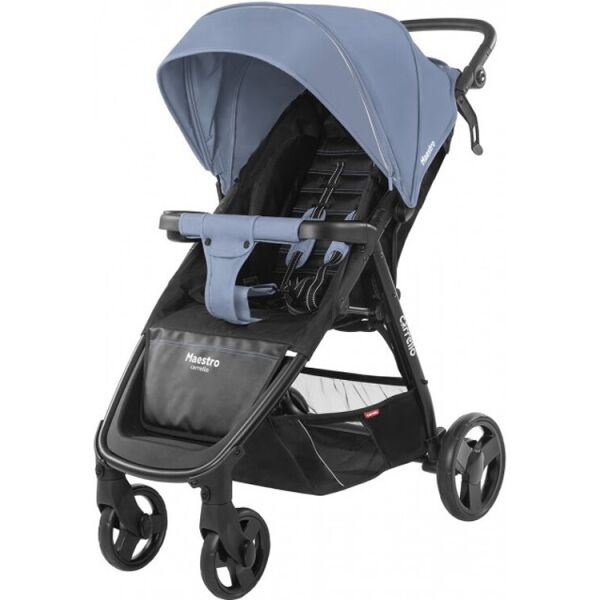 

Коляска прогулочная CARRELLO Maestro CRL-1414 Soft Blue + дождевик (голубая)