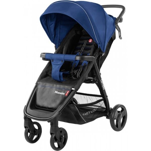 

Коляска прогулочная CARRELLO Maestro CRL-1414 Orient Blue + дождевик (синяя)