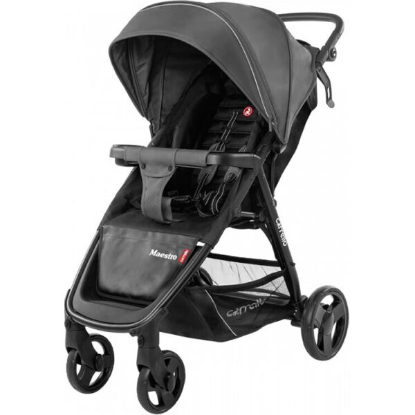

Коляска прогулочная CARRELLO Maestro CRL-1414 Magnet Grey + дождевик (темно-серая)