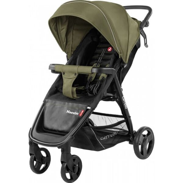 

Коляска прогулочная CARRELLO Maestro CRL-1414 Wild Olive + дождевик (оливковая)