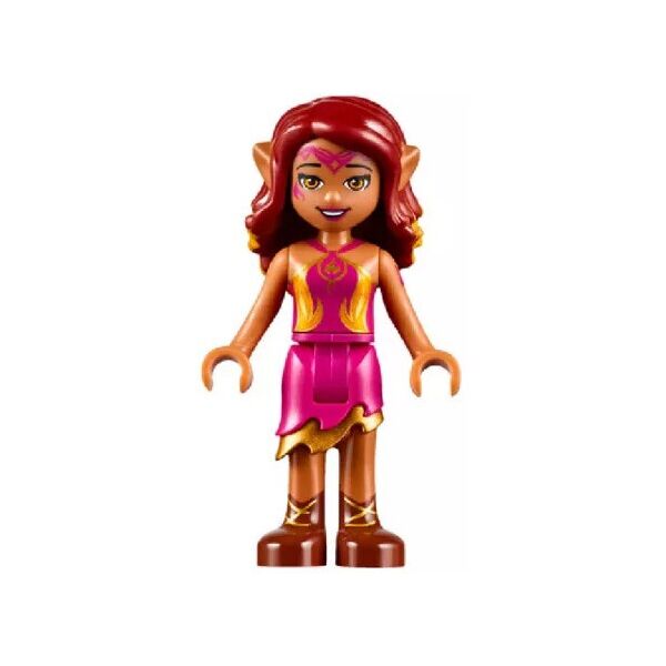 

LEGO Elves Azari Firedancer, Magenta and Gold (elf036)
