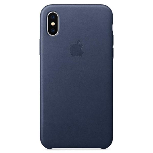 

Apple Leather Midnight Blue для iPhone X (MQTC2ZM/A)