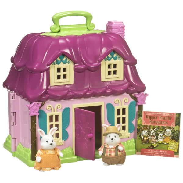 

Игровой набор LIL WOODZEEZ Цветочный дом и Семья Кроликов (6103M)
