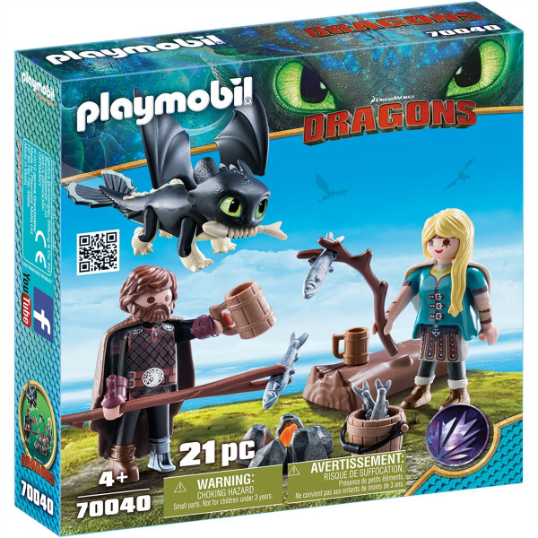 

Конструктор Playmobil Иккинг, Астрид и дракон 70040