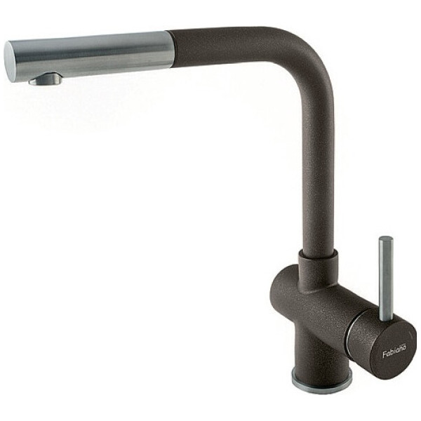 

Смеситель кухонный Fabiano FKM 46P S/Steel Espresso кофейный