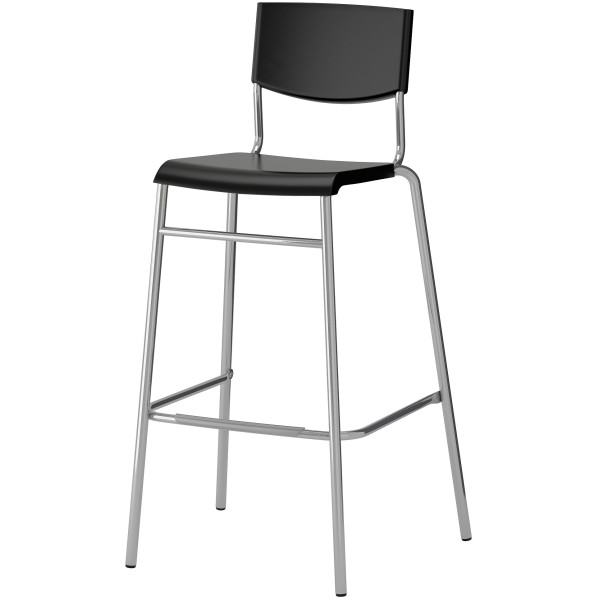 

IKEA STIG черный серебристый (801.552.05)