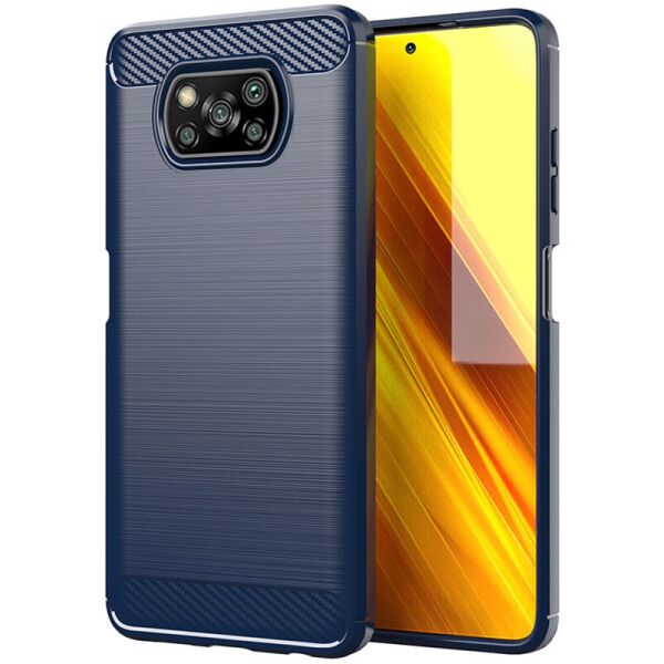 

TPU чехол Slim Series для Xiaomi Poco X3 NFC (Синий) (1067091)