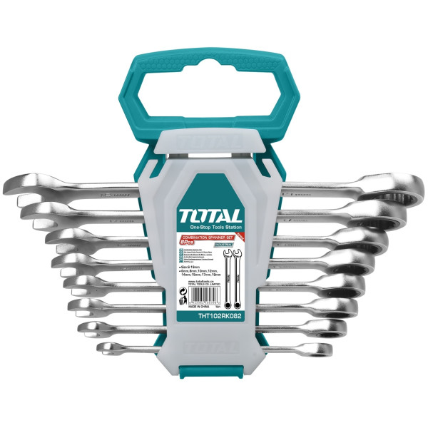 

Набор ключей комбинированных Total 8 шт (THT102RK086)